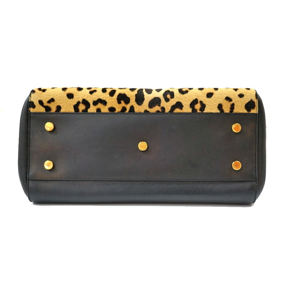 Saint Laurent Yves Cabas Rive Gauche Leopard - image 4